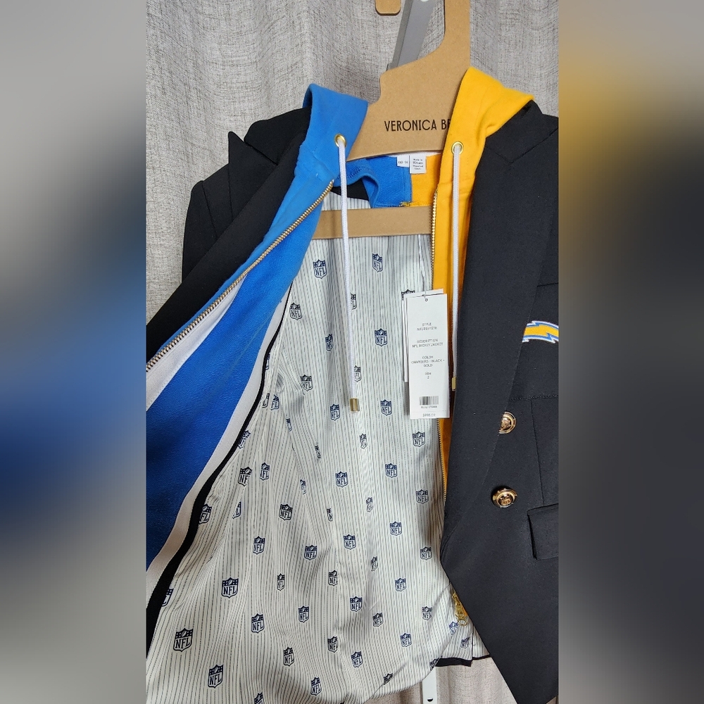 Veronica Beard Los Angeles Chargers Dickey Jacket - Picture 10 of 16